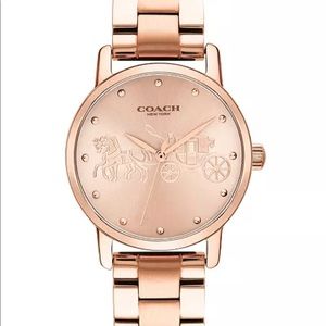 Grand Rose Gold-Tone StainlessSteel Bracelet Watch